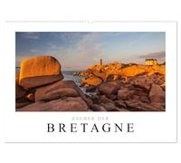 Bretagne - Zauber der Côte de Granit Rose (Wandkalender 2026 DIN A2 quer), CALVENDO Monatskalender: Eine einzigartige Küstenlandschaft der Bretagne, die Côte de Granit Rose.