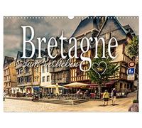 Bretagne zum Verlieben (Wandkalender 2026 DIN A3 quer), CALVENDO Monatskalender: Die schöne Bretagne in tollen Bildern