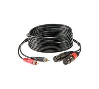 Klotz AT-CF0100 RCA - 2x XLR (f) - 1m