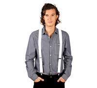Bretelles blanches adulte - BOLAND - Mixte - Pour adulte - Blanc - Utilisation intérieure - Accessoire de déguisement