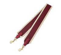 Bretelles de Sac à Main Sangle d’épaule Large Universelle de Remplacement pour Sacs Bretelles de Sac à Main Fermoir en Or Bourgogne