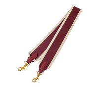Bretelles de Sac à Main Sangle d’épaule Large Universelle de Remplacement pour Sacs Bretelles de Sac à Main Fermoir en Laiton doré Bourgogne