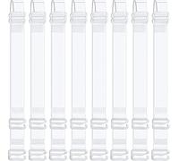 Bretelles de soutien-gorge transparentes réglables avec bretelles transparentes invisibles douces antidérapantes pour femme, À propos du produit :, 10 mm
