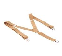 Bretelles larges en Y à 3 clips - coloris beige Beige G