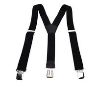 Bretelles pour hommes, forte fixabilité, réglables, belles, pratiques, à la mode, Clip en métal large pour fête formelle, n -SALALIS
