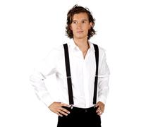 paire de bretelles noires adulte - boland 00590 Noir