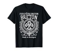 Breton Fier d’Être Breton Made in Bretagne Design Celtique T-Shirt