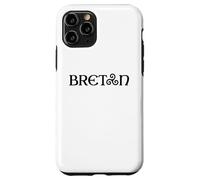Breton Fier Identité Breizh & Humour Celtique Région France Coque pour iPhone 11 Pro