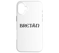 Breton Fier Identité Breizh & Humour Celtique Région France Coque pour iPhone 16 Plus