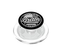 Breton L'Original Le Vrai L'Unique Humour Bretagne Cadeau PopSockets PopGrip pour MagSafe