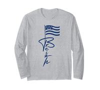 Bretonne Drapeau Breton Fier Breton Bretagne Breizh Manche Longue