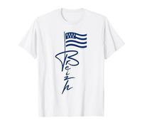 Bretonne Drapeau Breton Fier Breton Bretagne Breizh T-Shirt