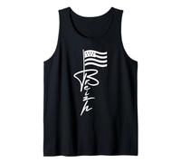 Bretonne Drapeau Breton Fier Breton Bretagne Simple Breizh Débardeur