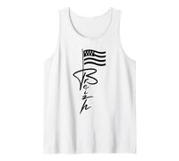 Bretonne Drapeau Breton Fier Breton Bretagne Simple Breizh Débardeur