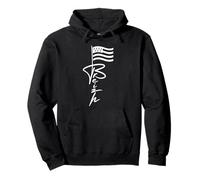 Bretonne Drapeau Breton Fier Breton Bretagne Simple Breizh Sweat à Capuche