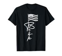 Bretonne Drapeau Breton Fier Breton Bretagne Simple Breizh T-Shirt