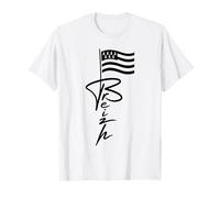 Bretonne Drapeau Breton Fier Breton Bretagne Simple Breizh T-Shirt