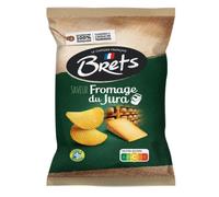 BRET'S - Chips Au Fromage Du Jura 125G - Lot De 4
