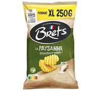 BRET'S - Chips Nature Paysannes Au Sel De Guérande 250G - ( Lot De 4 )