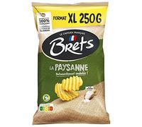 BRET'S - Chips Nature Paysannes Au Sel De Guérande 250G - Lot De 4 - Vendu Par Lot