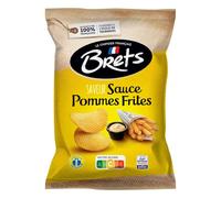 BRET'S - Chips Sauce Pommes Frites, Saveur Sauce Pour Apéritif, 125G - Lot De 3