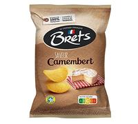 BRET'S - Chips Saveur Camembert 125G - Lot De 4 - Livraison Gratuite