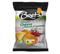 BRET'S - Chips Saveur Chèvre Et Piment D'Espelette 125G - Lot De 2 - meilleure offre