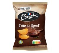 BRET'S Chips saveur côte de boeuf grillée - 125 g