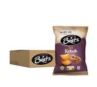 Bret's Chips Saveur Kebab, 125g, Lot de 10