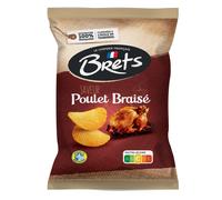 BRET'S Chips saveur poulet braisé - 125 g