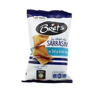 BRET'S - Galettes de Sarrasin Nature, Au Sel de Guérande, 120g - Lot De 6