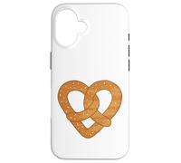Bretzel Cœur Cadeau Alsace Homme Alsacien Femme Alsacienne Coque pour iPhone 16