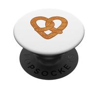Bretzel Cœur Cadeau Alsace Homme Alsacien Femme Alsacienne PopSockets PopGrip Adhésif