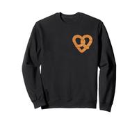 Bretzel Cœur Cadeau Alsace Homme Alsacien Femme Alsacienne Sweatshirt