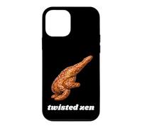Bretzel Doux torsadé Zen Pose Corbeau Une Jambe méditation Coque pour iPhone 12 Mini