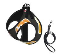 Bretzel et bière,Harnais pour Animaux de Compagnie, Harnais réfléchissant réglable pour Chien,L
