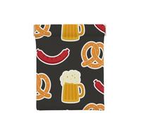 Bretzel et bière, Sac de Rangement pour Femmes, Portefeuille supérieur à Presser, Petit Porte-Monnaie, Pochette de Changement