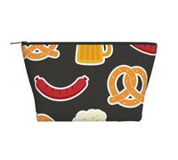 Bretzel et bière, Trousse de Toilette Trousse de Maquillage Sac à cosmétiques Trousse de Toilette de Voyage Portable