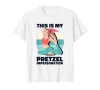 Bretzel, Usurpation d'identité : Ashtanga, Hatha, Asanas, Kundalini Yoga T-Shirt Graphique avec Valeur