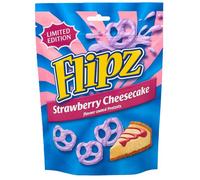 Bretzels Flipz saveur gâteau aux fraises 90 g