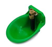 BREUAILY Abreuvoir Automatique - Bol d'eau - Distributeur en Plastique - pour Chien, bovins, chèvre, Mouton Porc - Fournitures de Ferme