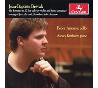 Breval, J.B. - 6 Sonatas OP.12 for Cello [Import]