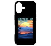 Brevard NC USA Motif Coucher de Soleil Coque pour iPhone 17