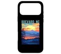 Brevard NC USA Motif Coucher de Soleil Coque pour iPhone 17 Pro Max
