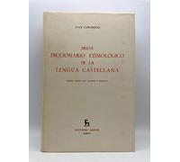 Breve Diccionario Etimologico De La Lengua Castellana