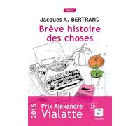 Brève histoire des choses
