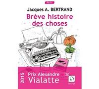 Brève histoire des choses Jacques André Bertrand (Auteur)