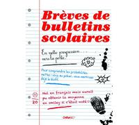 Brèves de bulletins scolaires