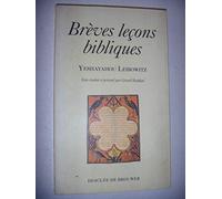 Brèves leçons bibliques