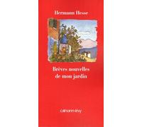 Brèves nouvelles de mon jardin